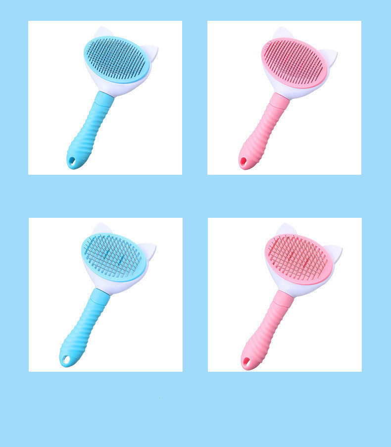 Pet Cat Long-Haired Short-Haired Dog Comb