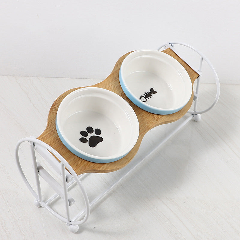 Bamboo And Wood Shelf Bowl