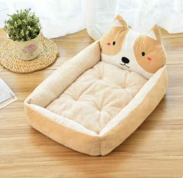 Kennel removable and washable bed