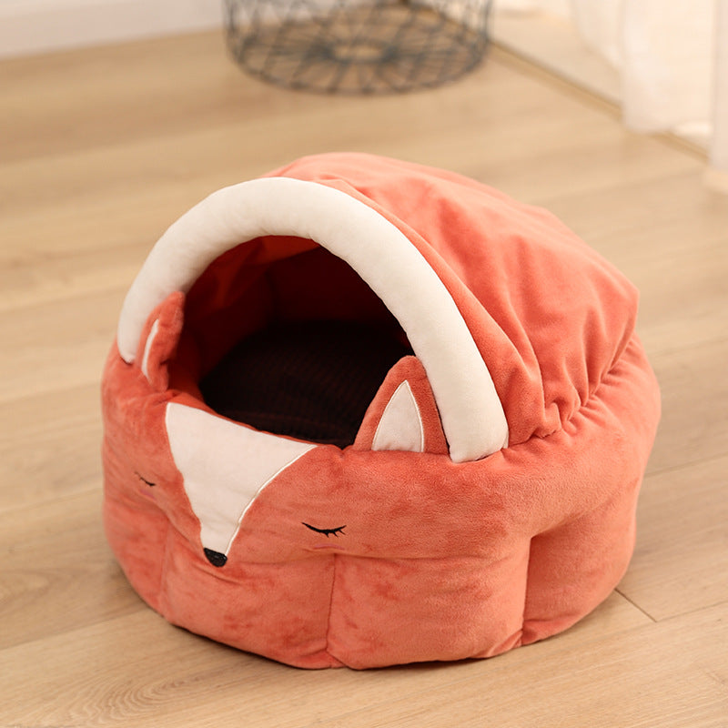 Fox Pet Cat Bed