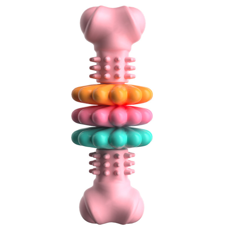 Dog Bone Type Chewing Bite Resistant Teething Toys Pet Products