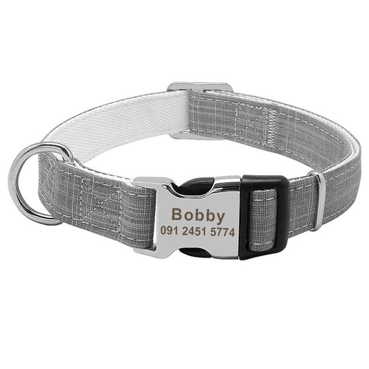 Pet Dog Collar Collar  Identity Card Customization