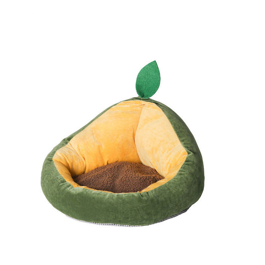 Avocado pet bed with Cushion