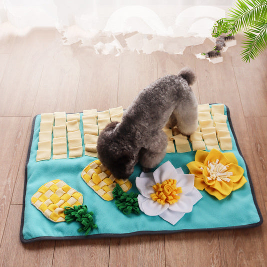Pet Sniffing  Puzzle Slow Food Toy Blanket