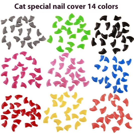 Cat Nail Pe Cover Suitable For Cat Types