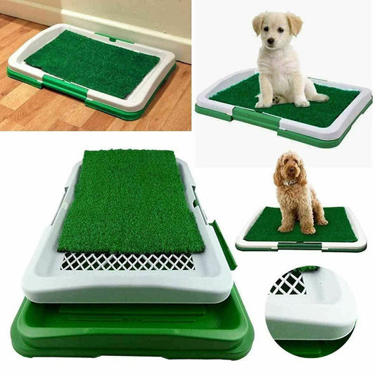 Dog Cleaning Tool Grid Lawn Flat Toilet D