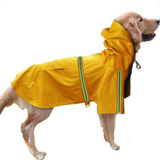 Dog raincoat waterproof cape dog