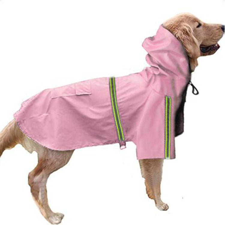 Dog raincoat waterproof cape dog