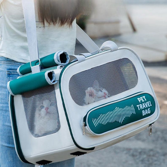 Pet Carrier Bag Soft Sided Collapsible Airline Approved