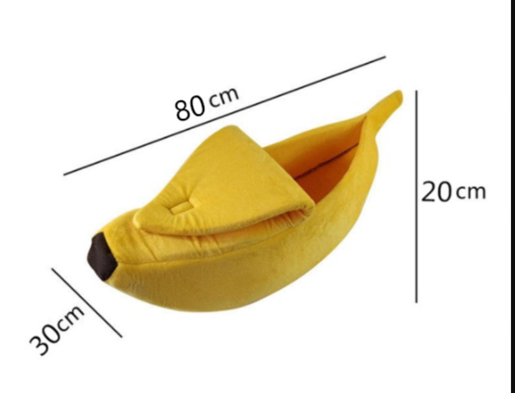 Pet Banana Bed