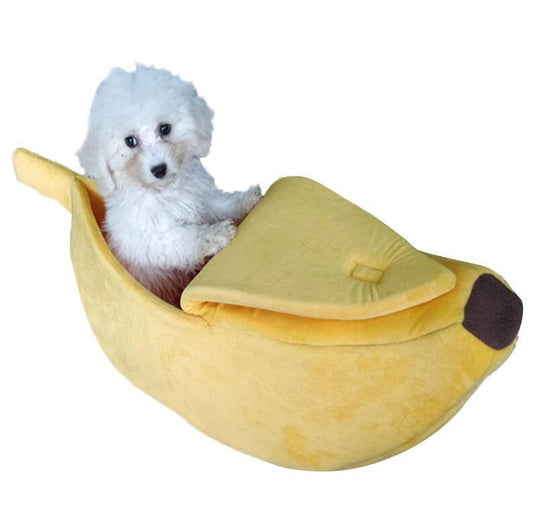 Pet Banana Bed