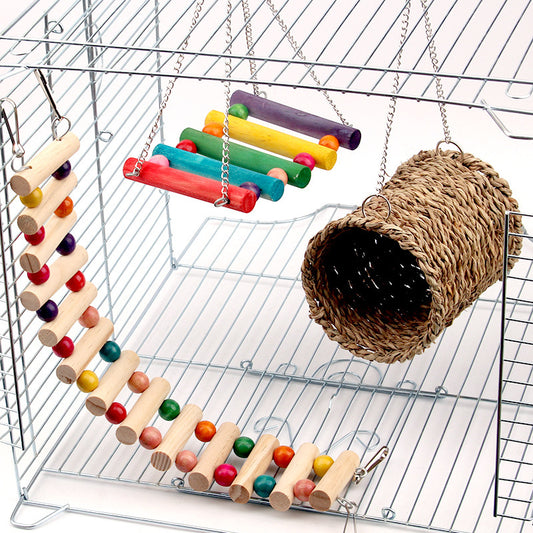 Swing climbing ladder