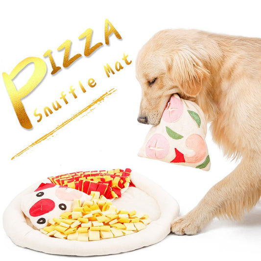 Pet Dog Pizza Hidden Food Sniffing Mat