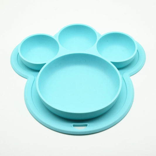 Bear's Paw Children's Plate New Silicone
