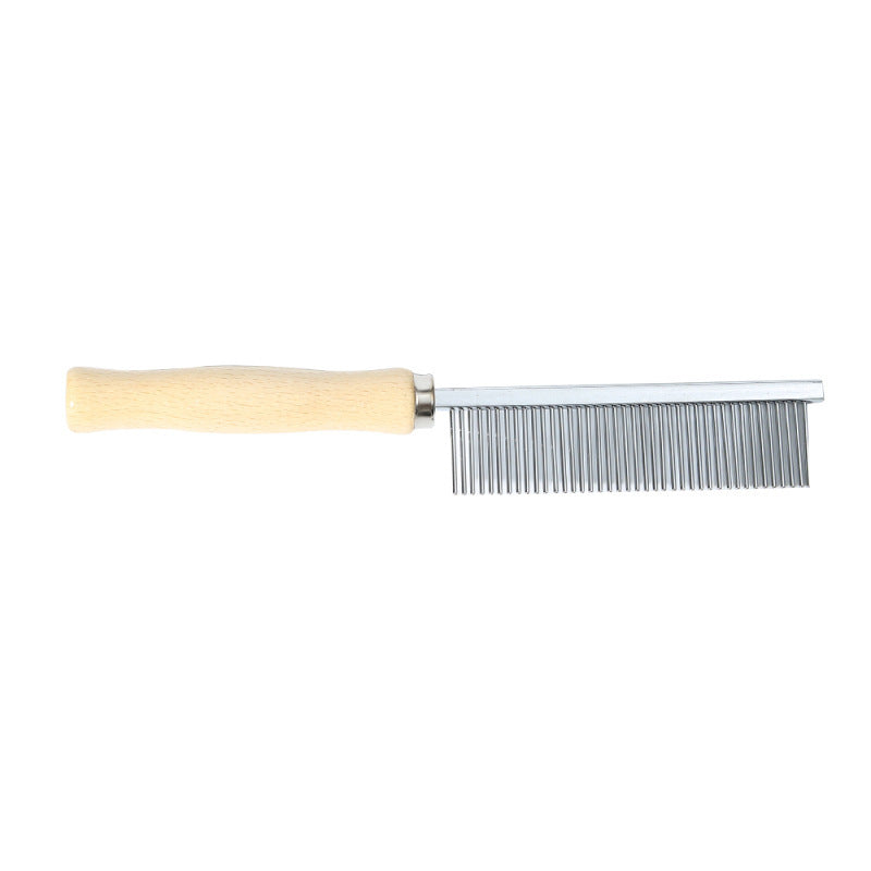 Dog Large Wooden Handle Comb