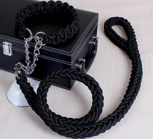 Braided Collar and Leash set