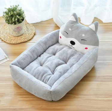 Kennel removable and washable bed