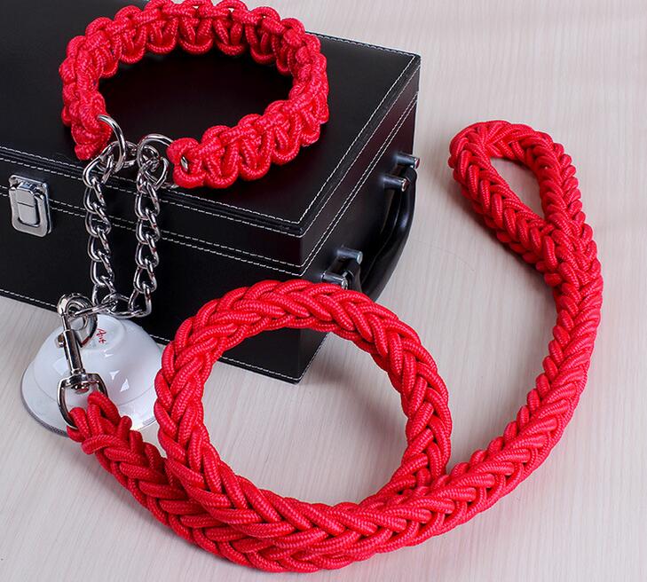 Braided Collar and Leash set