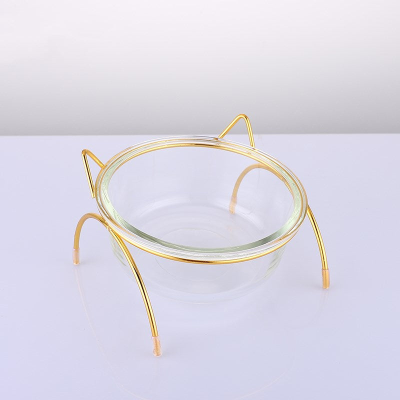 Cat Glass Bowl