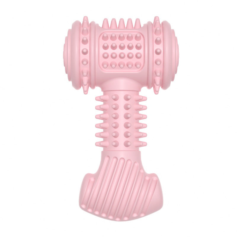 Pet Dog Toys Hammer Type TPR Dogs Toy Bite Resistant Pets Supplies