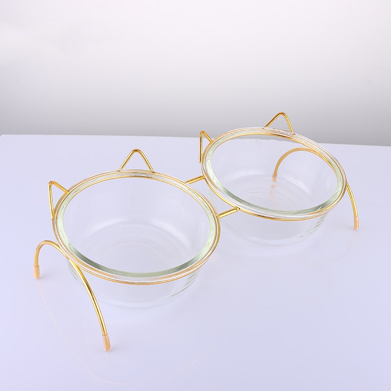Cat Glass Bowl