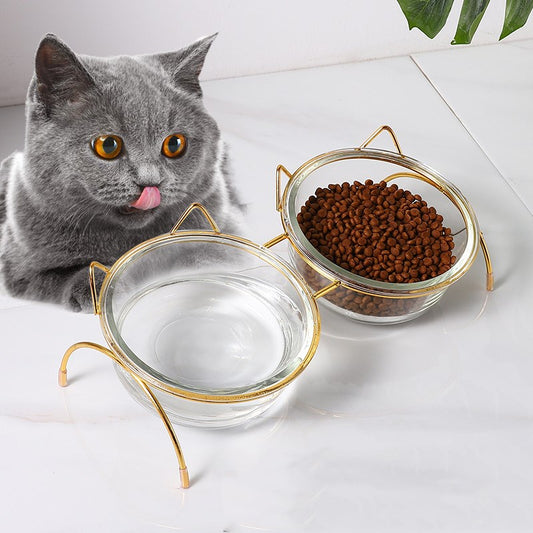 Cat Glass Bowl