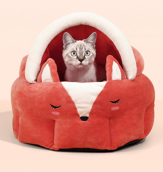 Fox Pet Cat Bed